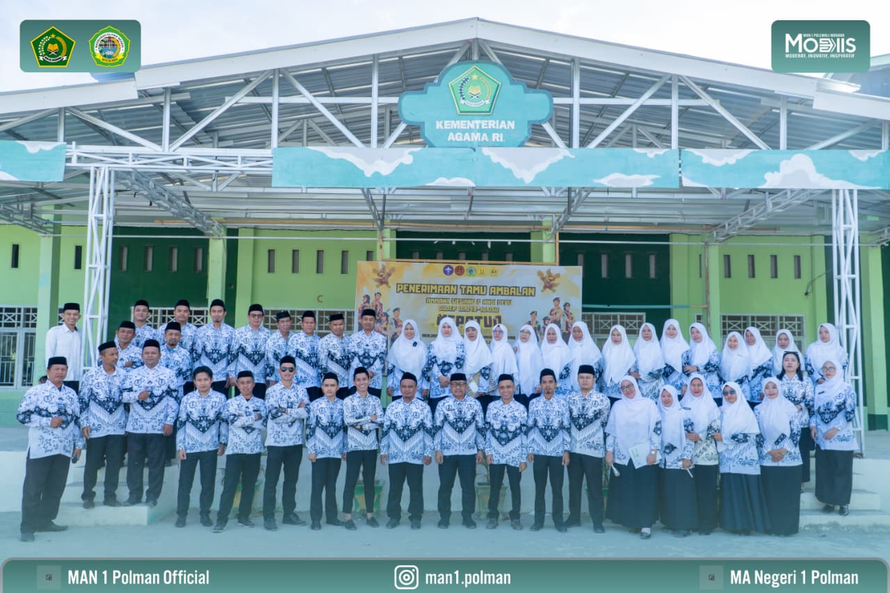 Upacara Peringatan Hari Guru Nasional di MAN 1 Polman